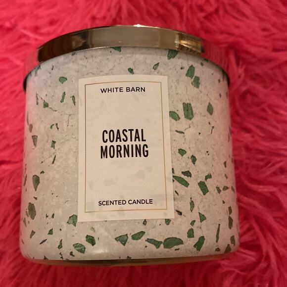 Bath and Body Works White Barn 3 Wick Candle coastal morning - Picture 1 of 3